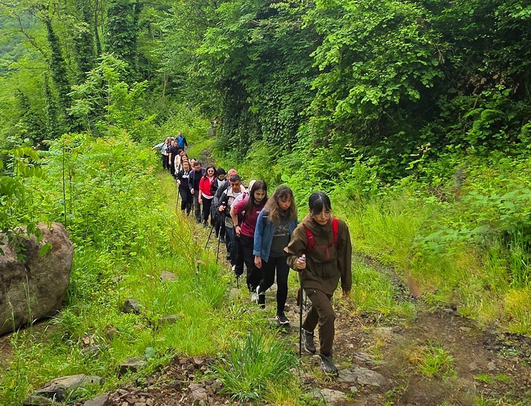 Ordu’da 62 Dağcı, Doğa Yürüyüşü Gerçekleştirdi