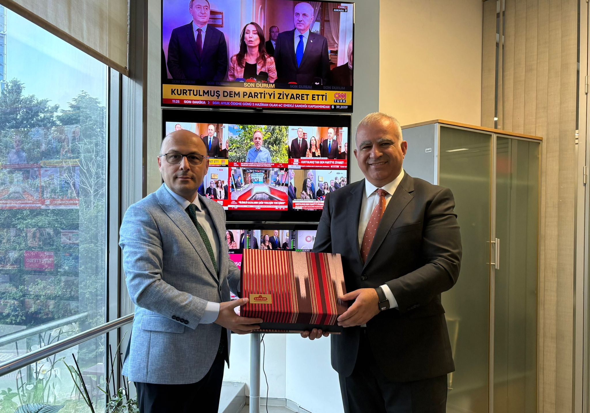 İki Ajansın Genel Müdürü Bir Araya Geldi: BHA'dan DHA'ya Ziyaret