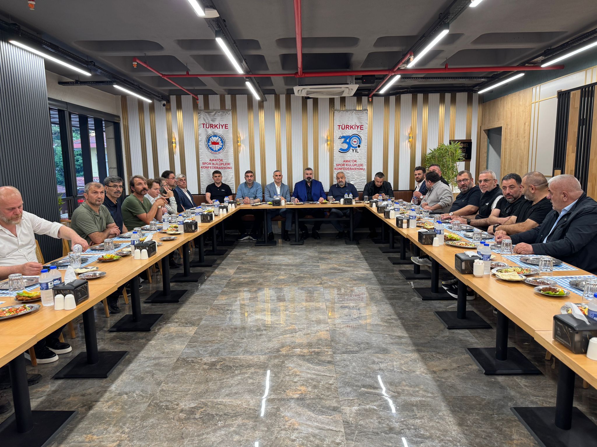 Rize Amatör Spor Kulüpleri Federasyonu'ndan Anlamlı Buluşma