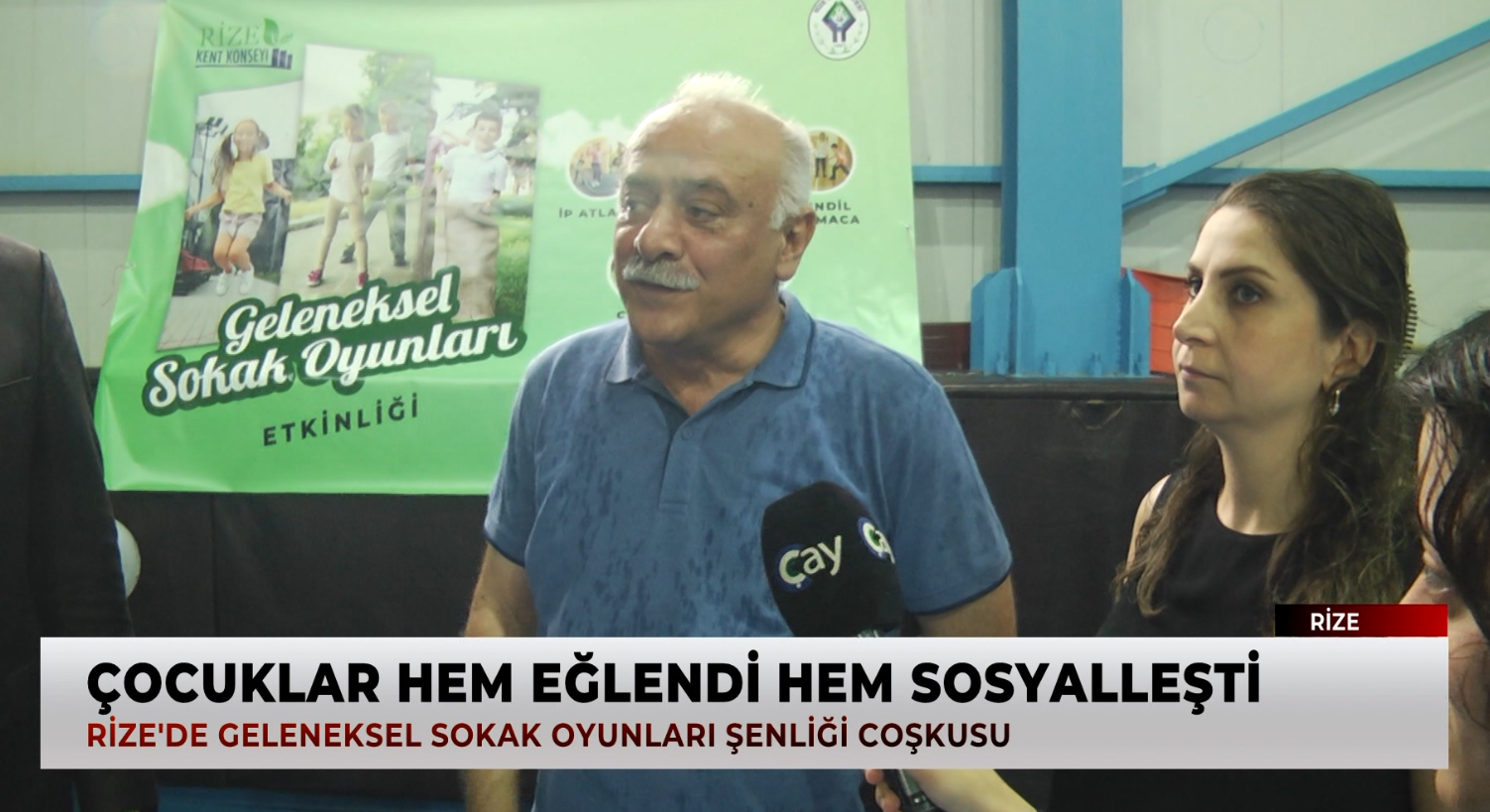 Rize’de Geleneksel Sokak Oyunları Şenliği Düzenlendi