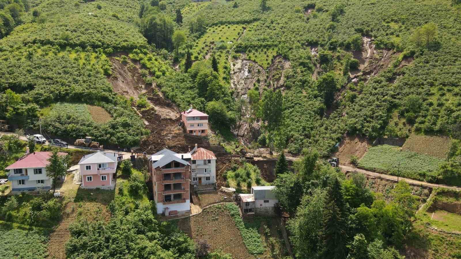 Trabzon’da 450 Yapı Sel Ve Heyelan Riski Altında