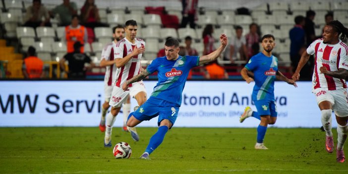 Ç.Rizespor Deplasmanda coştu , Antalyaspor 2 - 5 Ç.Rizespor