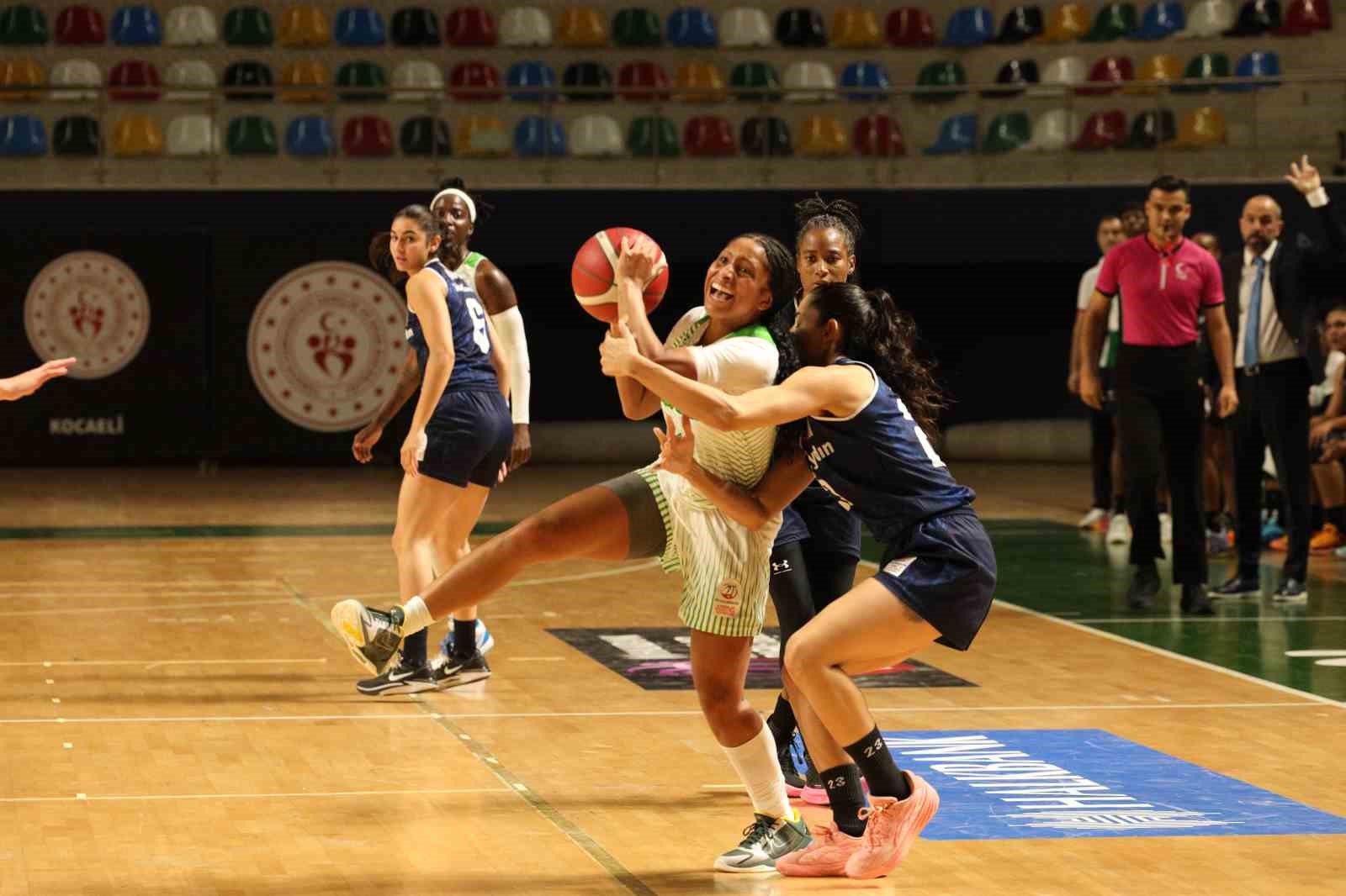 Kadınlar Basketbol Süper Ligi: Kocaeli Kadın Basketbol: 79 - Nesibe Aydın: 85