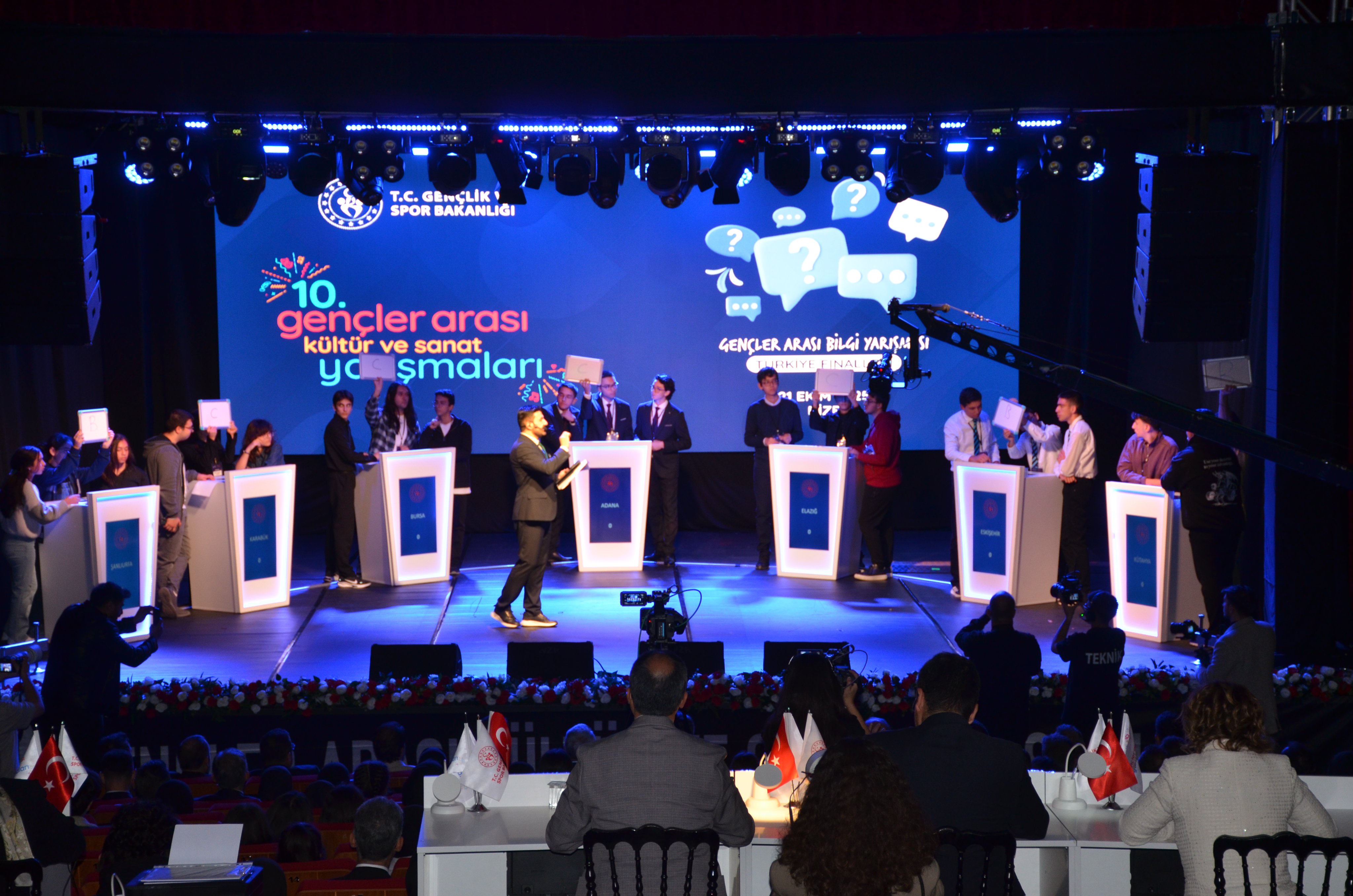 Gençler Arası Kültür ve Sanat Yarışmalarının Türkiye Finali Rize’de Gerçekleştirildi