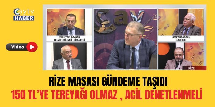 150 TL’ye Olur mu? Rize’de Tereyağı Fiyatlarındaki Uçurum Gündemde