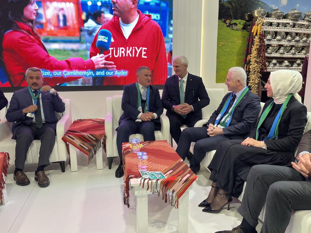 Atatürk Havalimanı Millet Bahçesi'nde Rize tanıtım günleri başladı