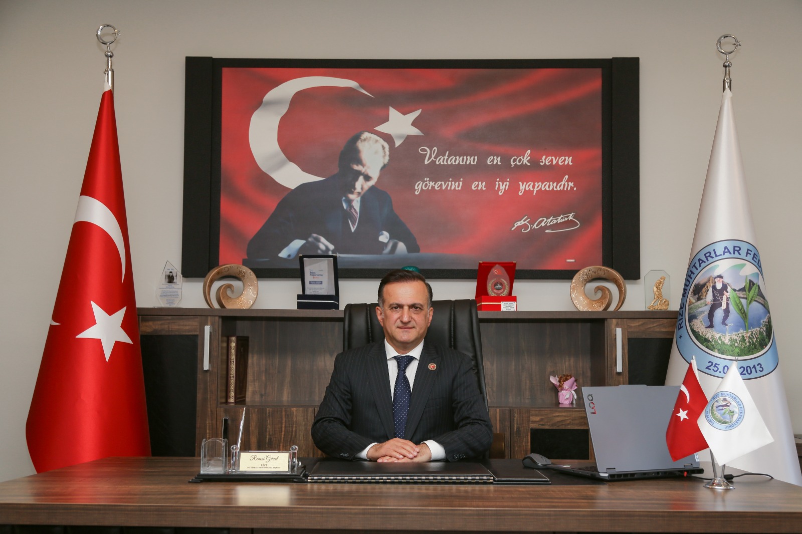 Rize Muhtarlar Federasyonu’nda Seçim Heyecanı