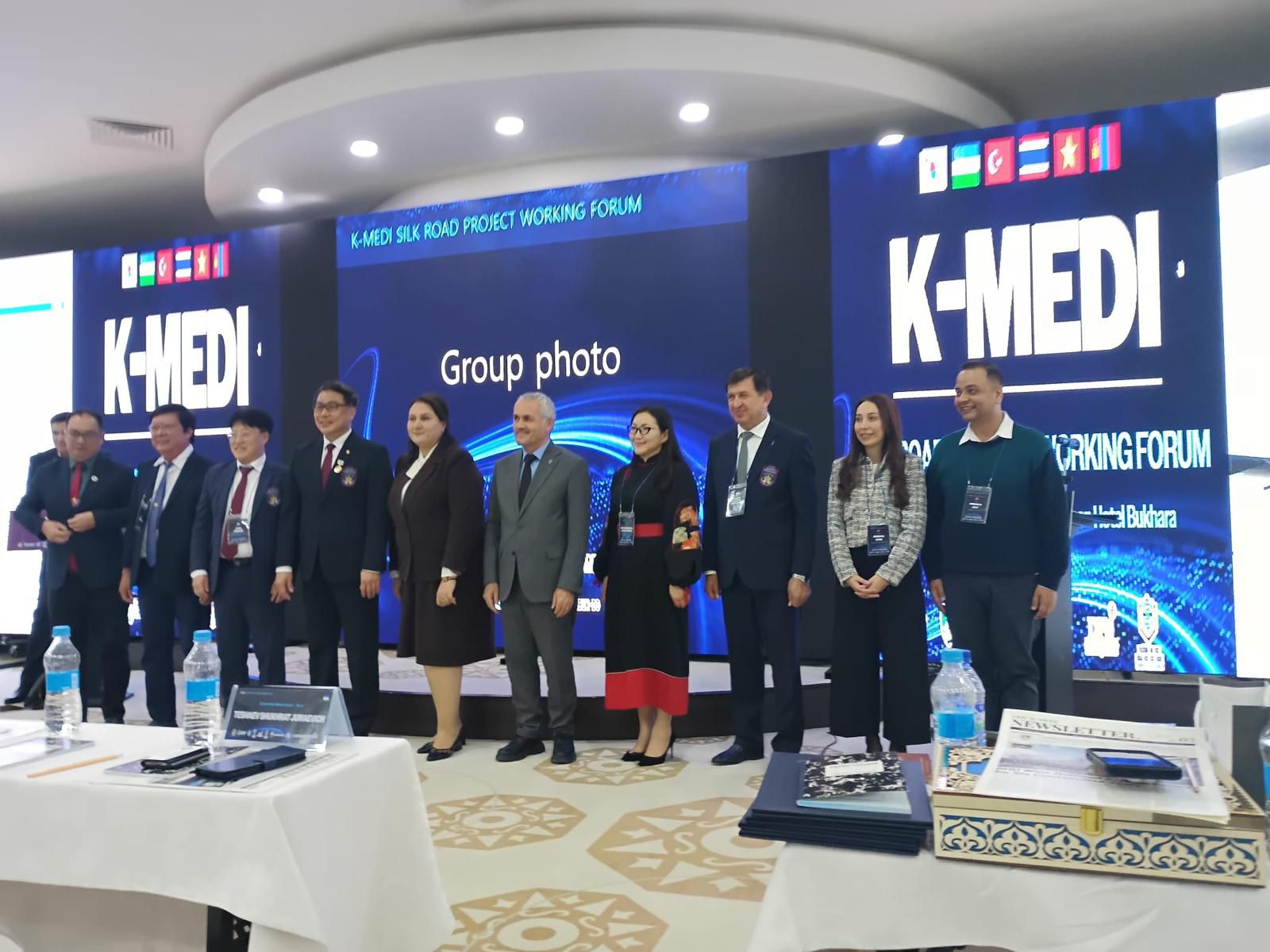 Recep Tayyip Erdoğan Üniversitesi K-Medi Silk Road Project Work Forum’a Katıldı