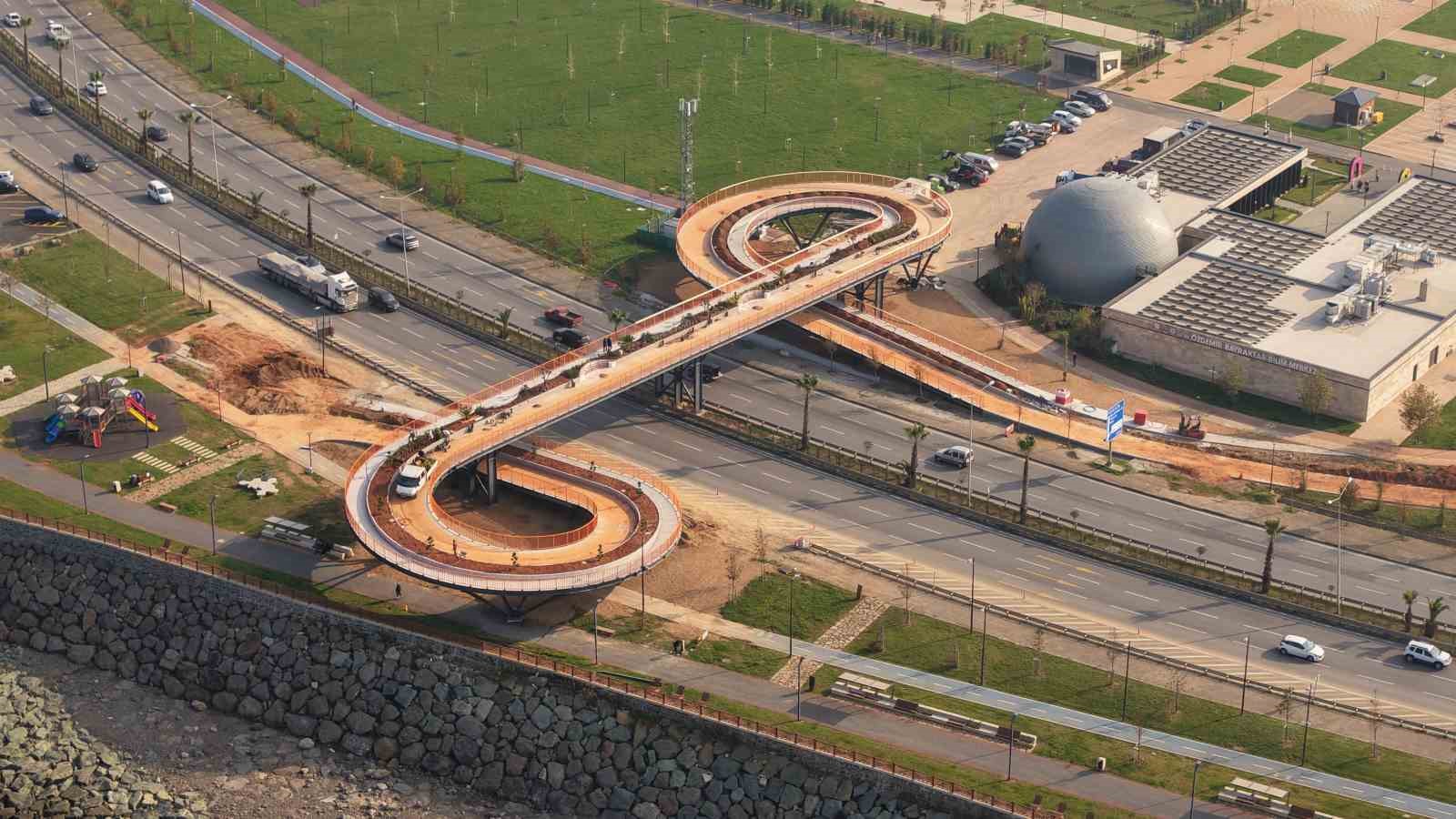 Karadeniz’in İlk Ekolojik Üst Geçidi İlgi Çekiyor