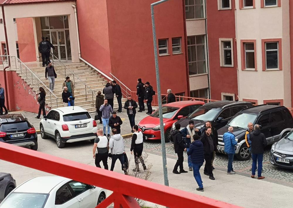 Gümüşhane Üniversitesi’nde Korku dolu anlar yaşandı