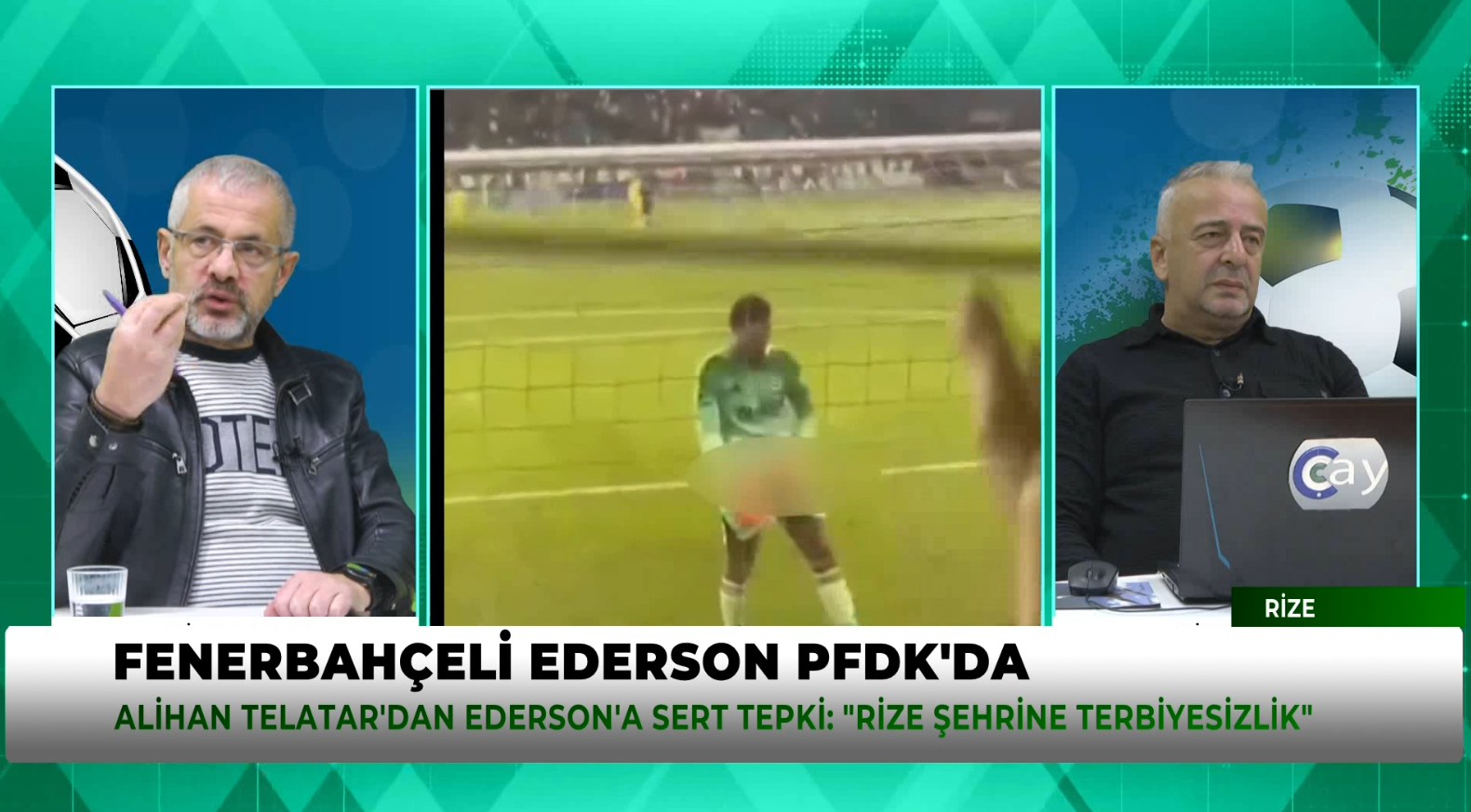 FENERBAHÇELİ EDERS0N PFDK’YA SEVK EDİLDİ,  ALİHAN TELATAR’DAN SERT TEPKİ: “RİZE ŞEHRİNE TERBİYESİZLİK”