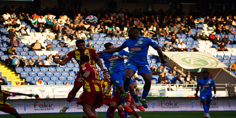 Ç.Rizespor evinde vuruldu, Ç.Rizespor 0 - 1 Kayserispor