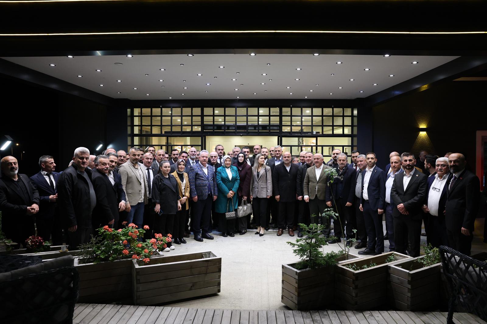 RİZE’DE CUMHUR İTTİFAKI’NDAN GÜÇLÜ BİRLİK VE BERABERLİK MESAJI