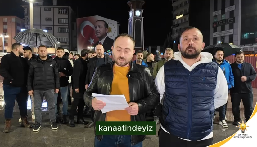 Bir Grup Rize Anahtar Partili İstifa Edip Ak Partiye Katıldı