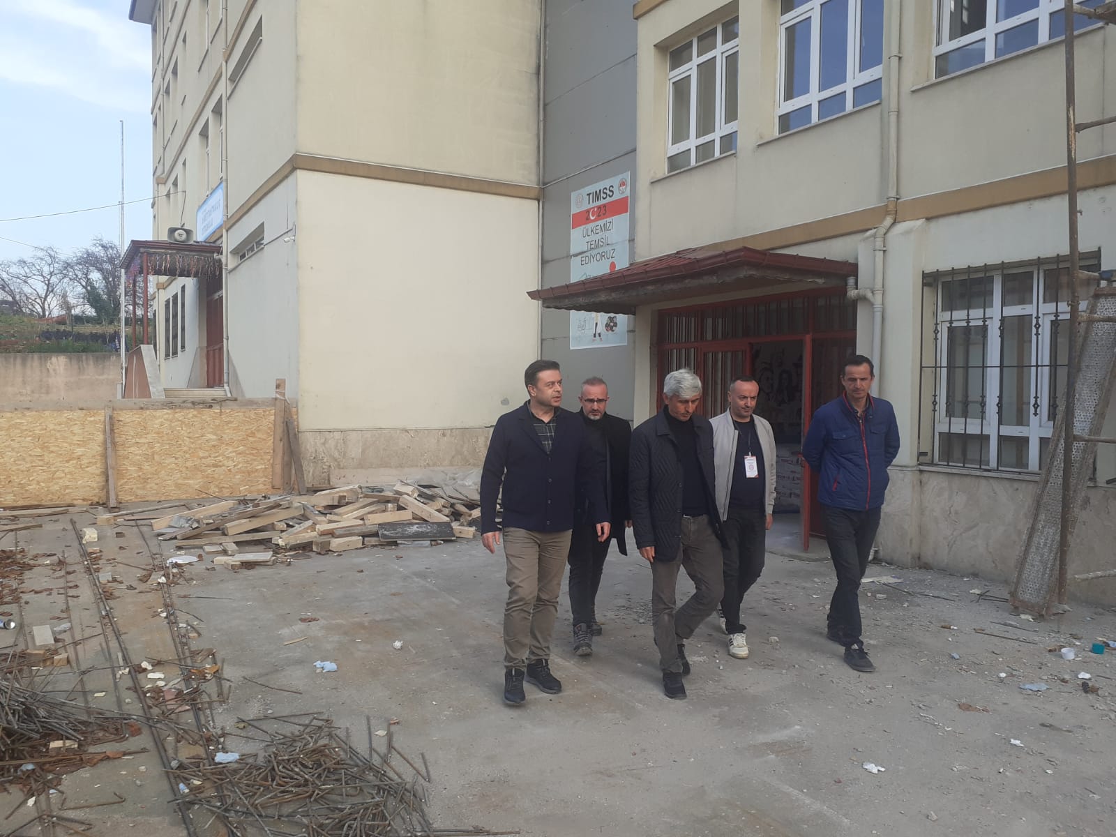 Rize’de Okul Güçlendirme Çalışmaları Sürüyor