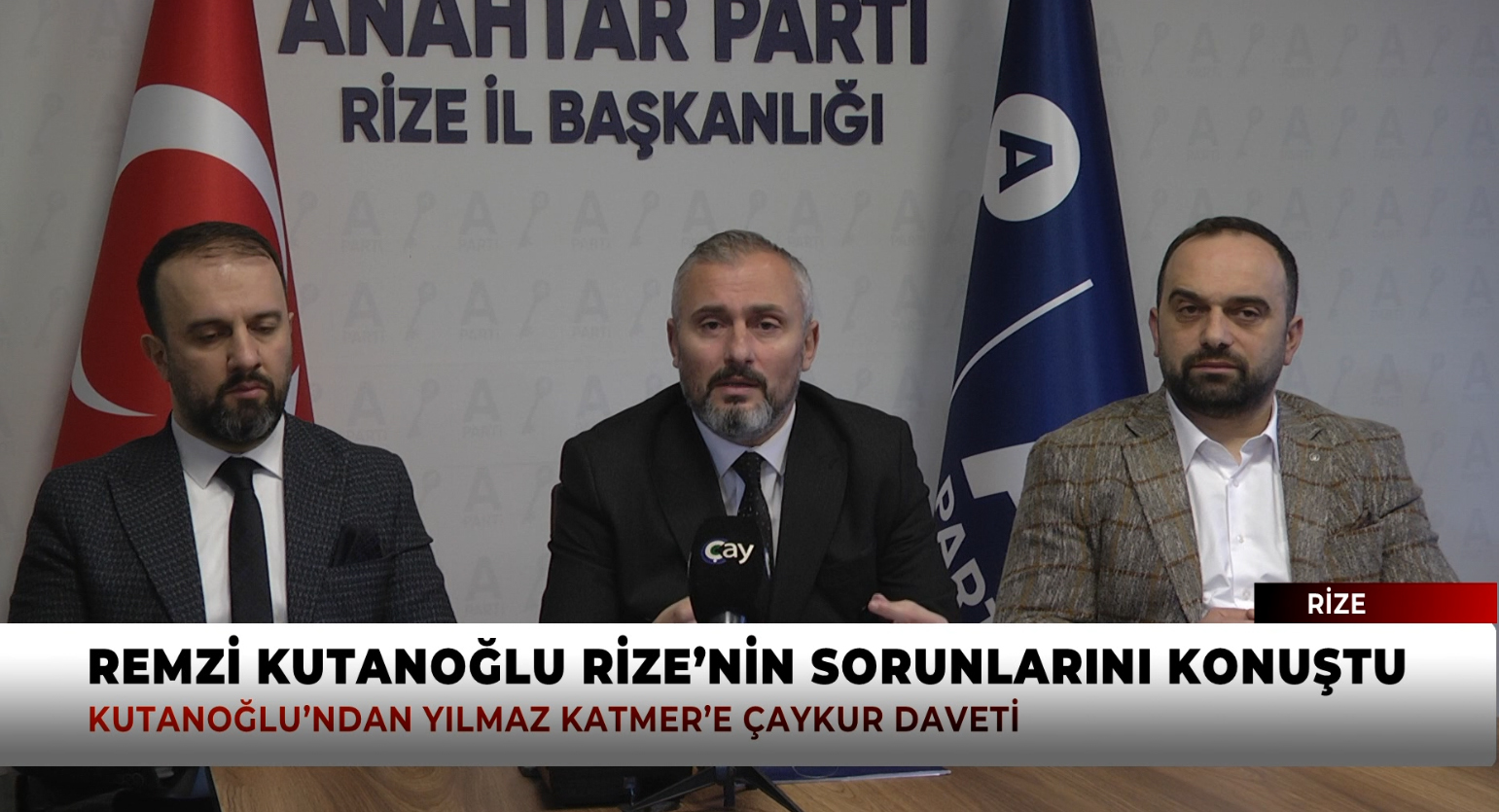 ANAHTAR PARTİ RİZE İL BAŞKANI REMZİ KUTANOĞLU; YAŞ ÇAY ÜRETİCİLERİNE PROMOSYON VERİLMESİ ÇALIŞMALARI BAŞLATILMALI