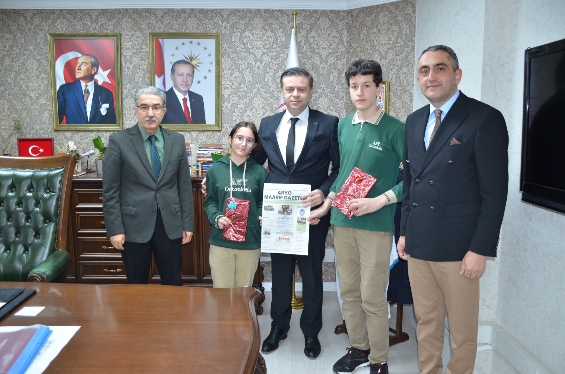 Büyüklerin Yapamadığını Öğrenciler Yaptı: Derepazarı’nda Ortaokul Gazetesi Çıktı