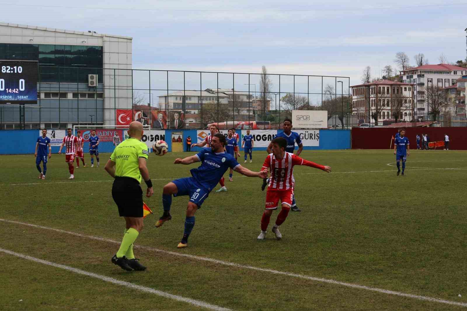 Pazarspor ile Sebat Gençlikspor yenişemedi