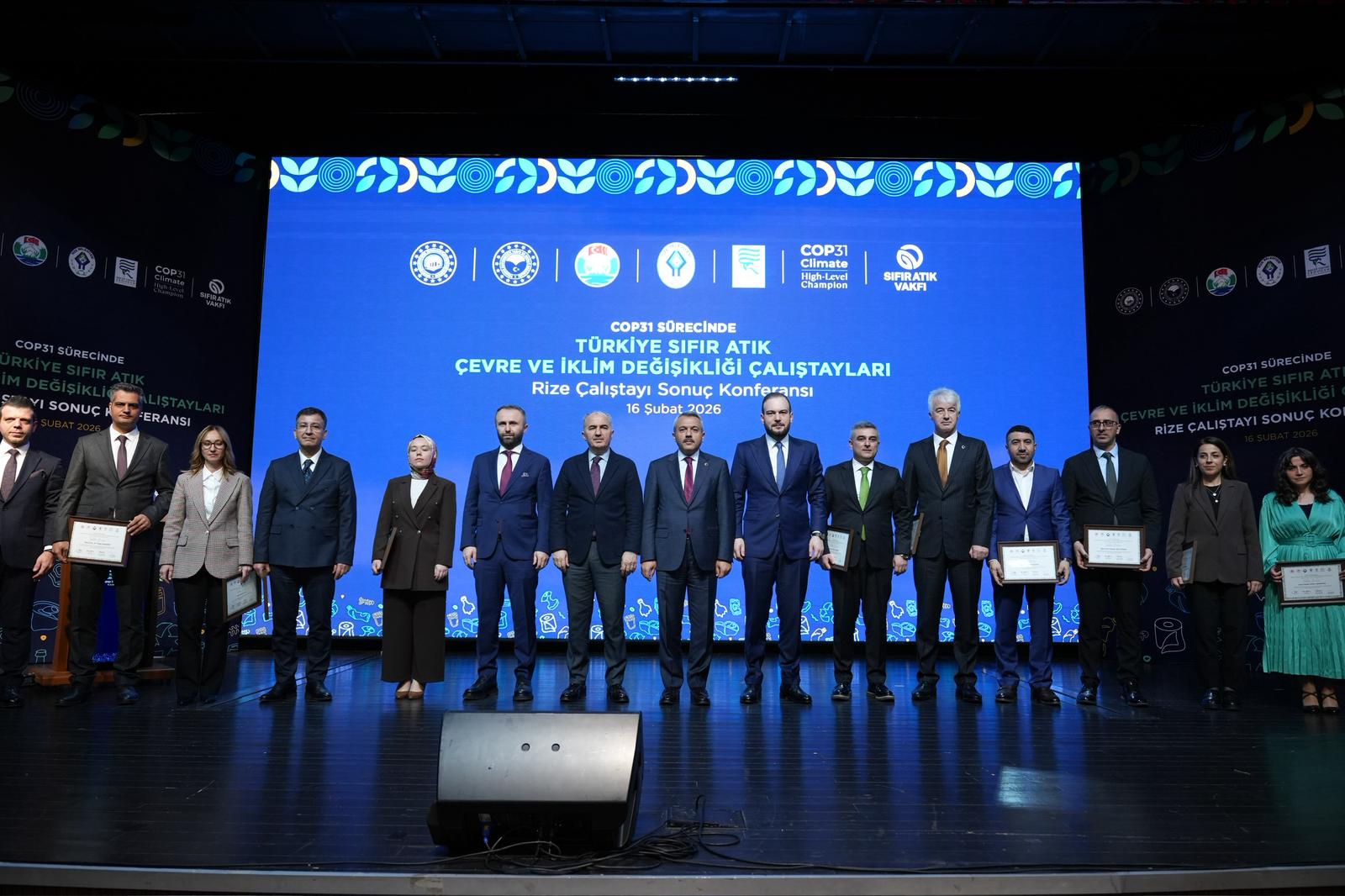 RİZE’DE SIFIR ATIK VİZYONUNA YÖNELİK YOL HARİTASI KAMUOYUNA AÇIKLANDI