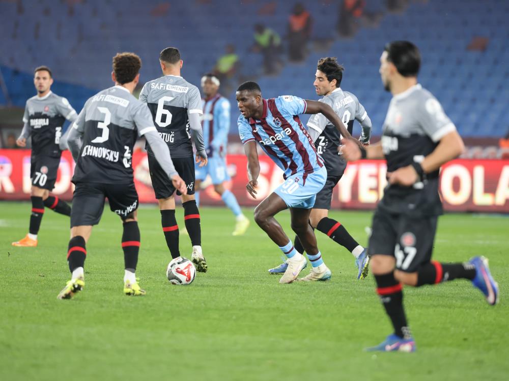 Trendyol Süper Lig: Trabzonspor: 3 - Fatih Karagümrük: 1