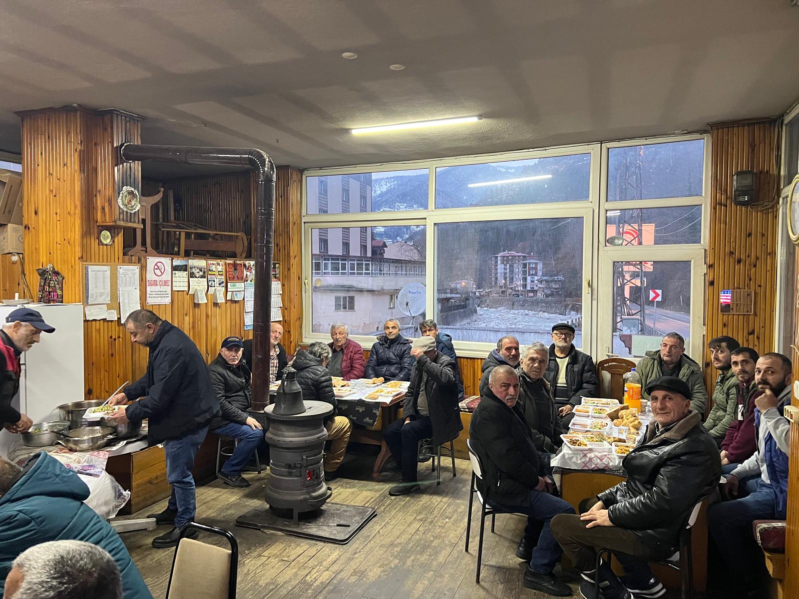 İkizdere Minibüs Kooperatifi Üyeleri İftarda Buluştu