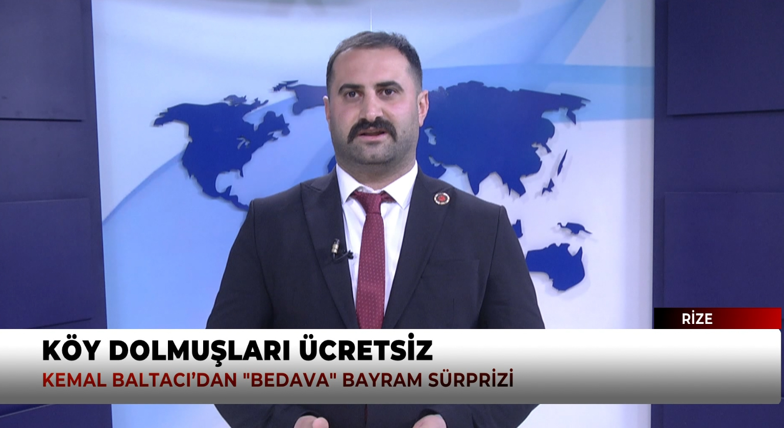 KÖY DOLMUŞLARI ÜCRETSİZ: MUHTAR KEMAL BALTACI’DAN BAYRAM JESTİ