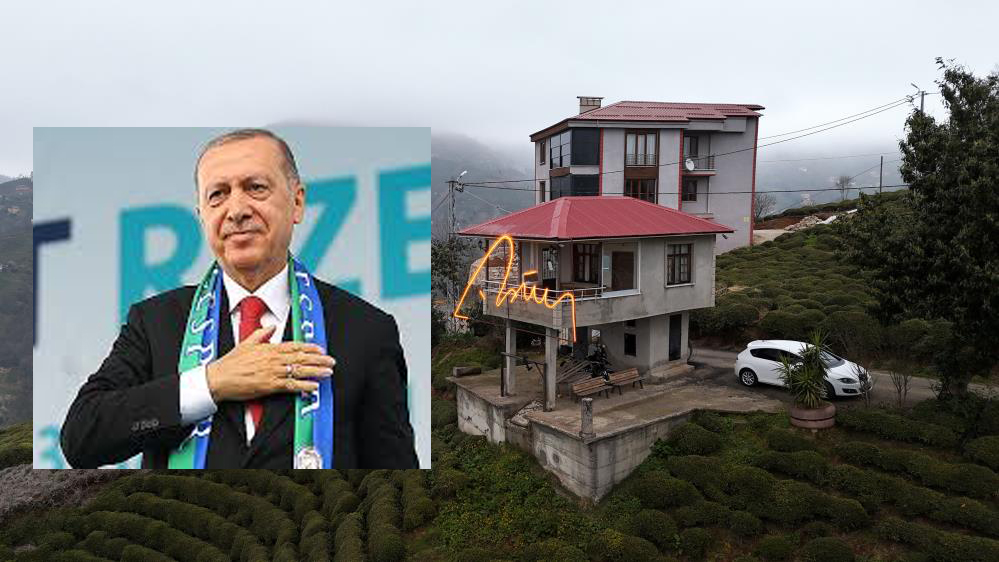 Erdoğan’a Güneysu’da LED Işıklı İmza Sürprizi