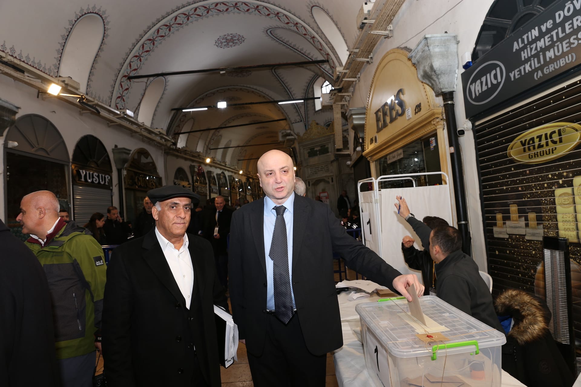 Rize Çayelili İlhami Yazıcı Kapalıçarşı’nın Yeni Başkanı Oldu