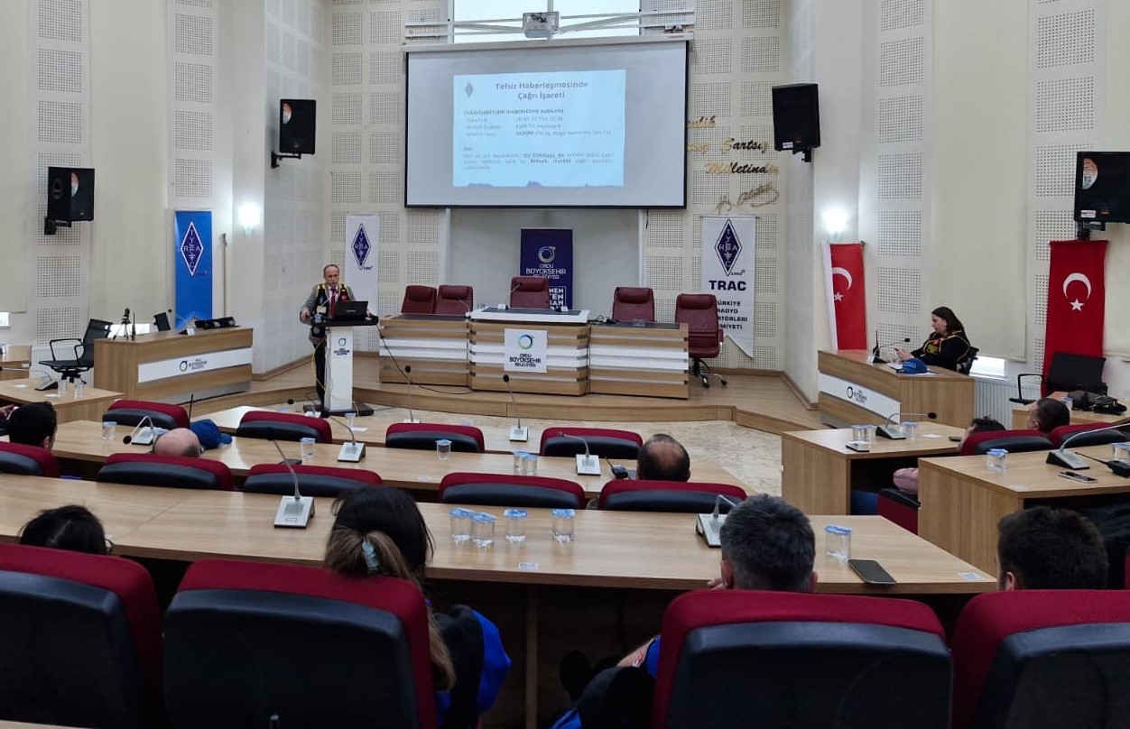 Ordu’da ‘afet Haberleşmesi Ve Telsiz Kullanımı’ Konferansı