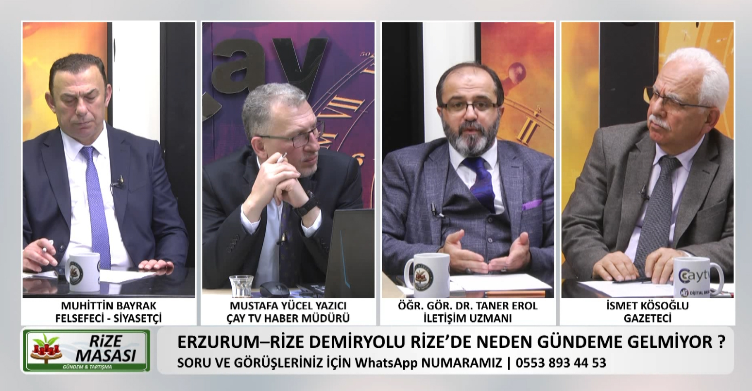 Erzurum-Rize Demiryolu Hayal Mi Oldu?