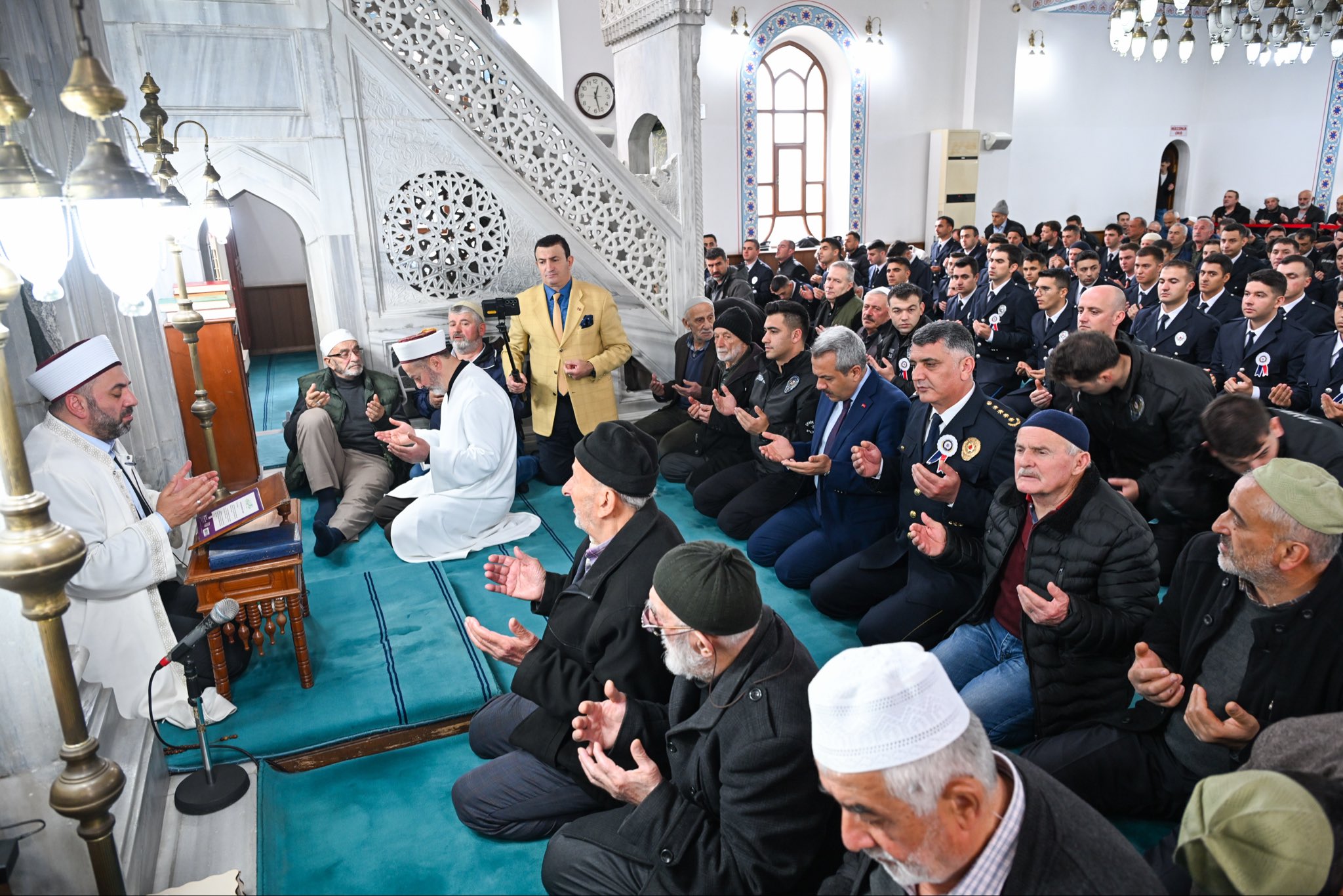 Rize’de Polis Haftası’nda Şehitler İçin Mevlid Programı Düzenlendi