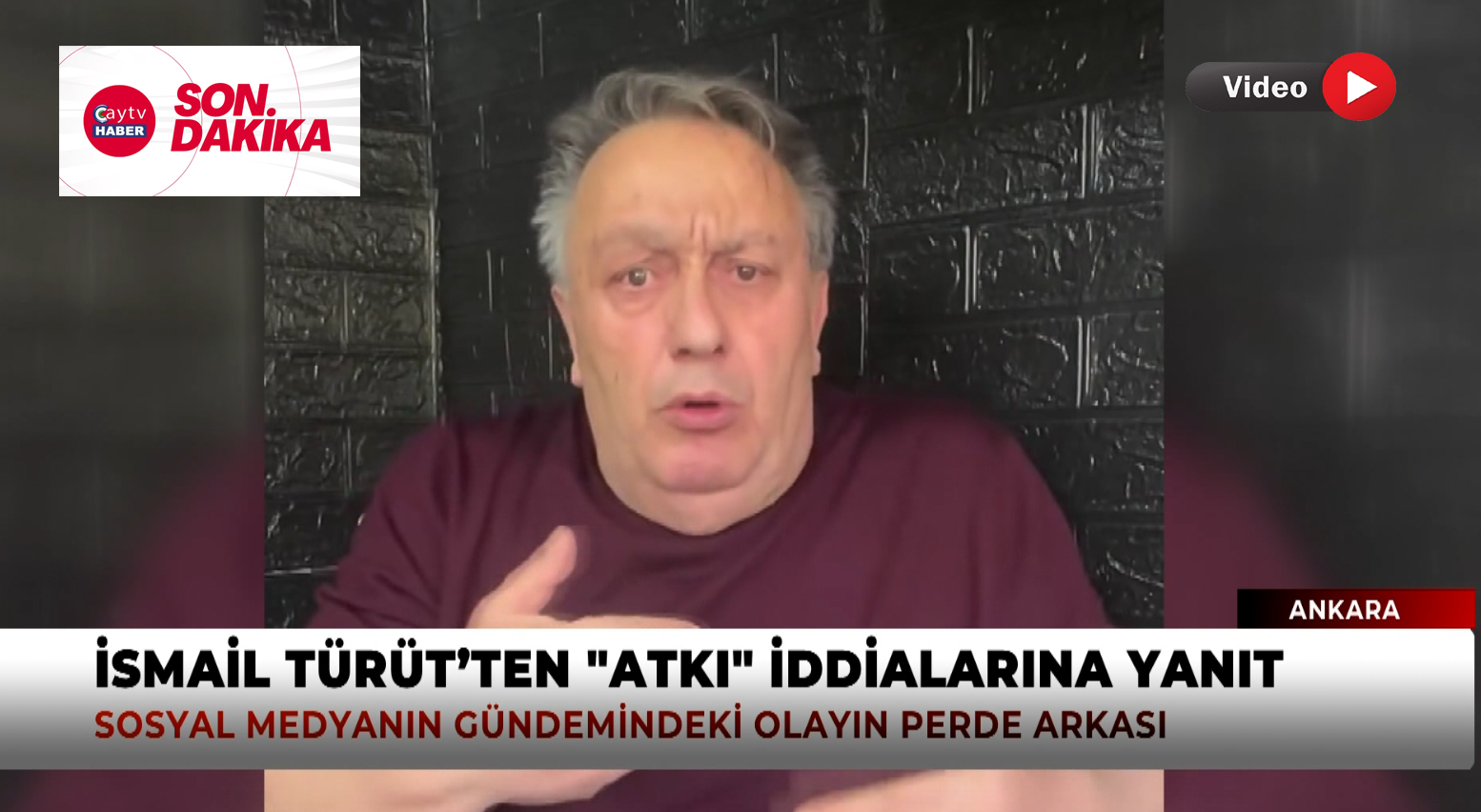 İsmail Türüt’ten “Atkı” İddialarına Yanıt: “Yanlış Anlaşıldı”