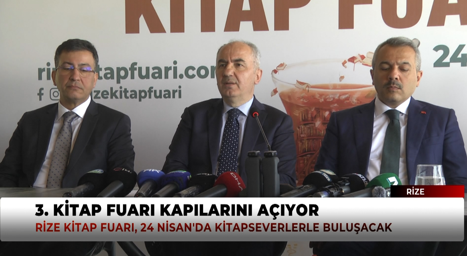 3. Rize Kitap Fuarı 24 Nisan’da Kapılarını Açıyor