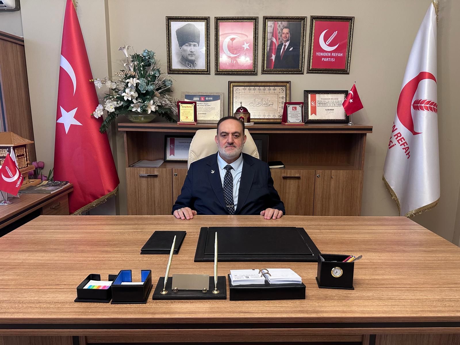 Yeniden Refah Partisi Rize İl Başkanı Zerdeci’den Okullardaki Silahlı Saldırılara Sert Tepki