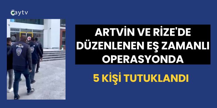 Artvin Merkezli Yasa Dışı Bahis Operasyonu