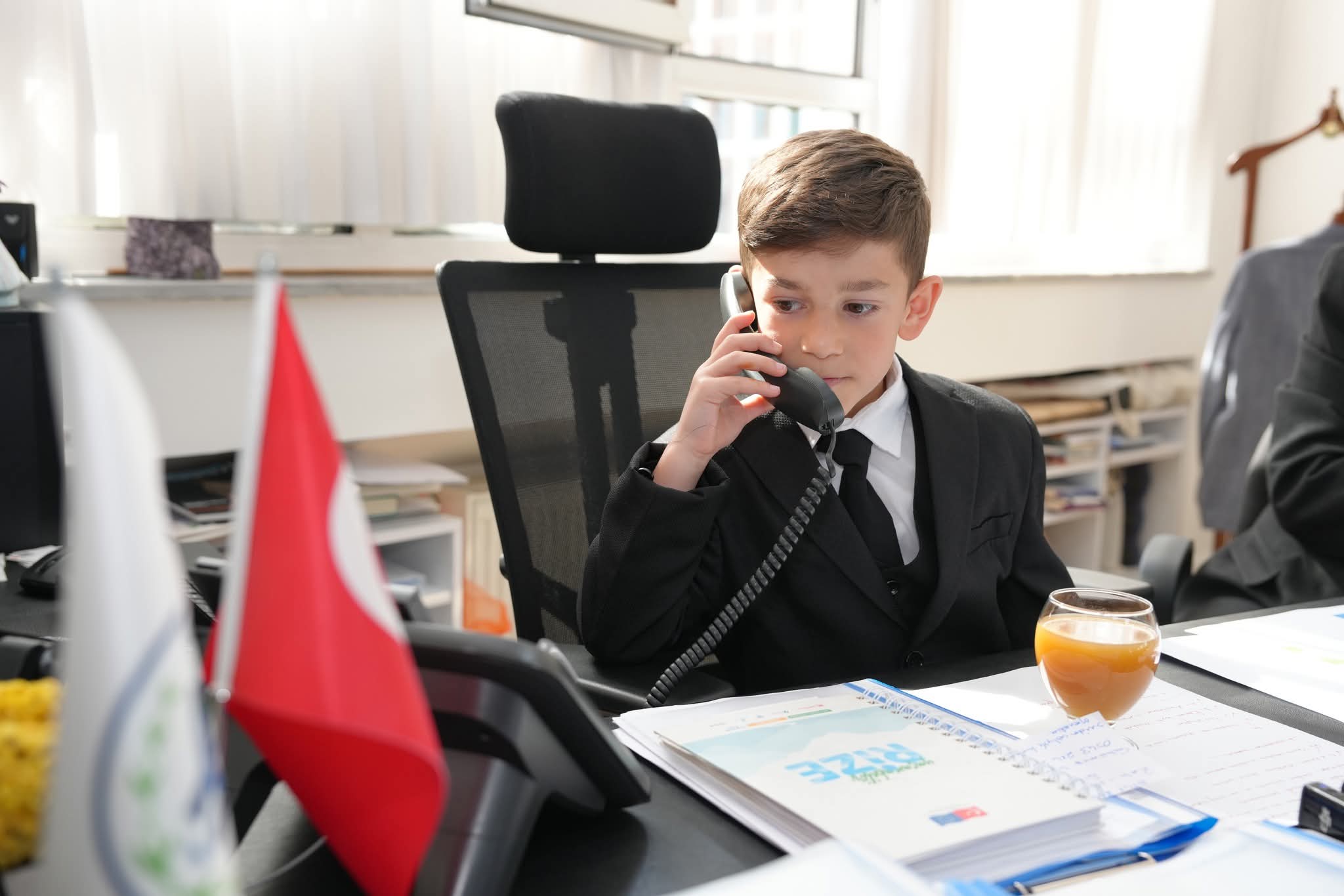 Rize’de 23 Nisan’da Başkanlık Koltuğu Öğrenciye Emanet Edildi