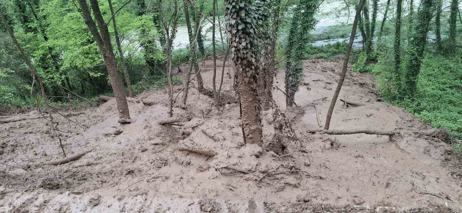 Ordu’da Heyelan Nedeniyle Kapanan Yol Ulaşıma Açıldı