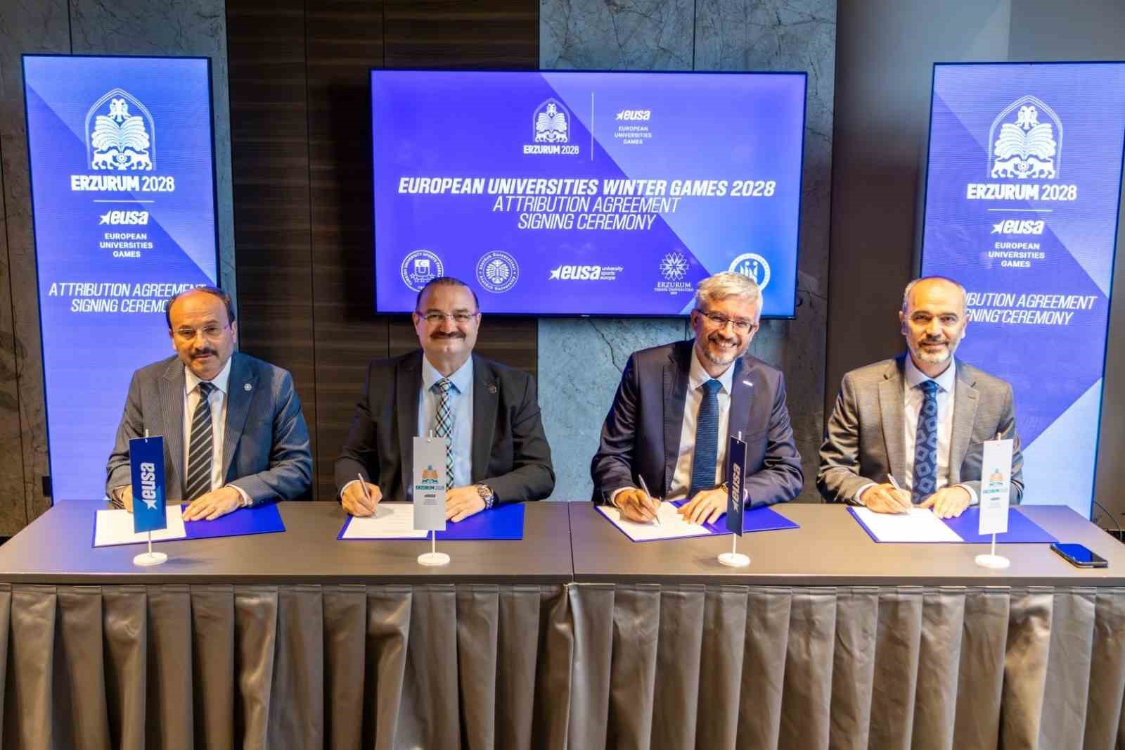 Eusa 2028 İçin Resmi İmzalar Atıldı