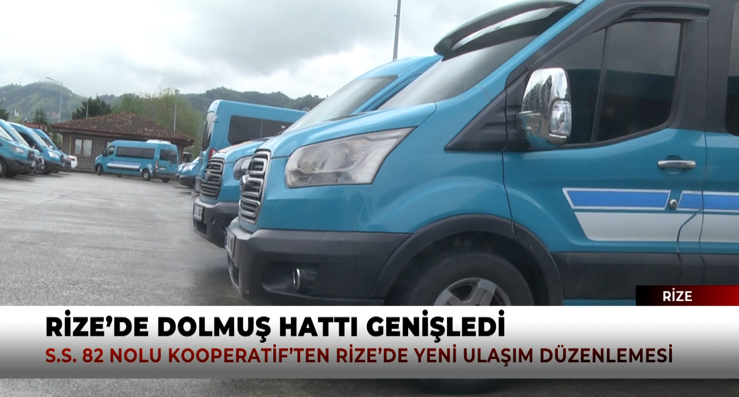 Rize’de Dolmuş Hattı Genişledi: Güney Mahallelerine Ulaşım Kolaylaşıyor