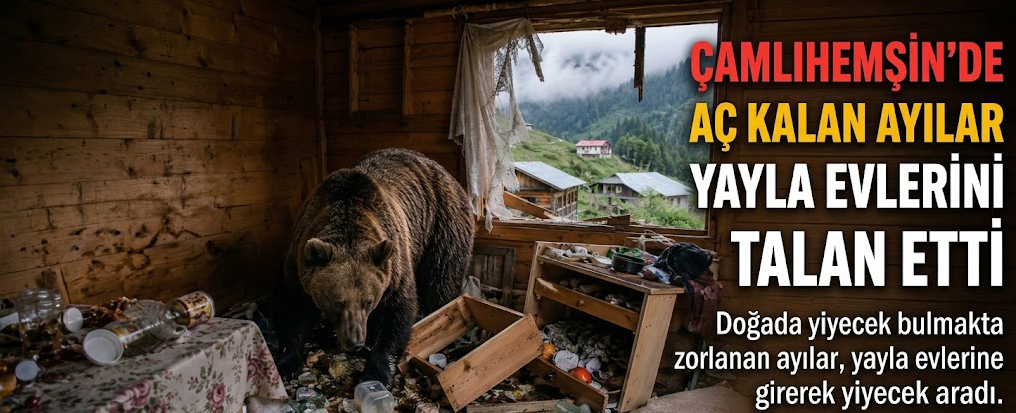 ÇAMLIHEMŞİN YAYLALARINDA KORKU GECELERİ