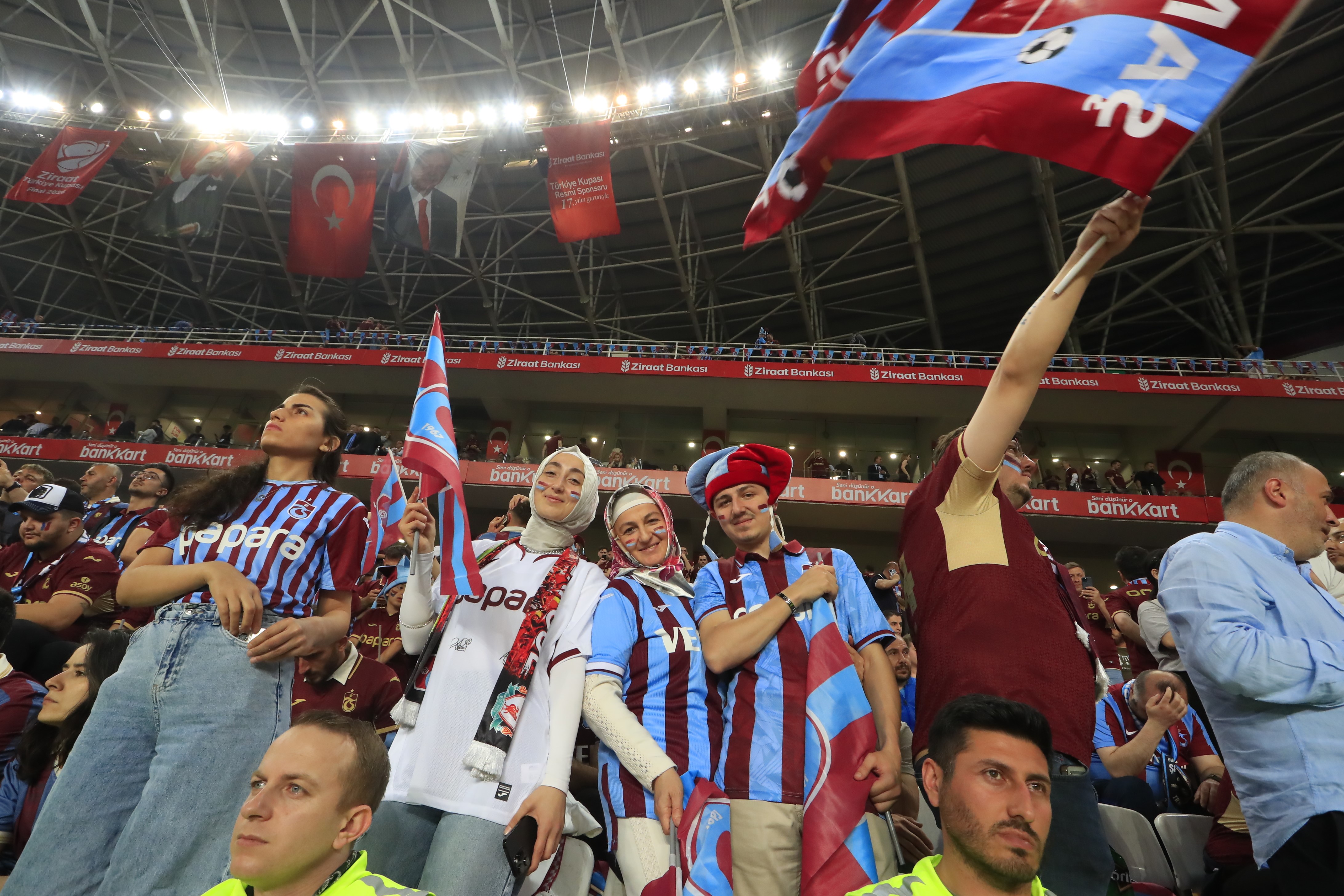 Trabsonspor Ziraat Türkiye kupasının sahibi oldu