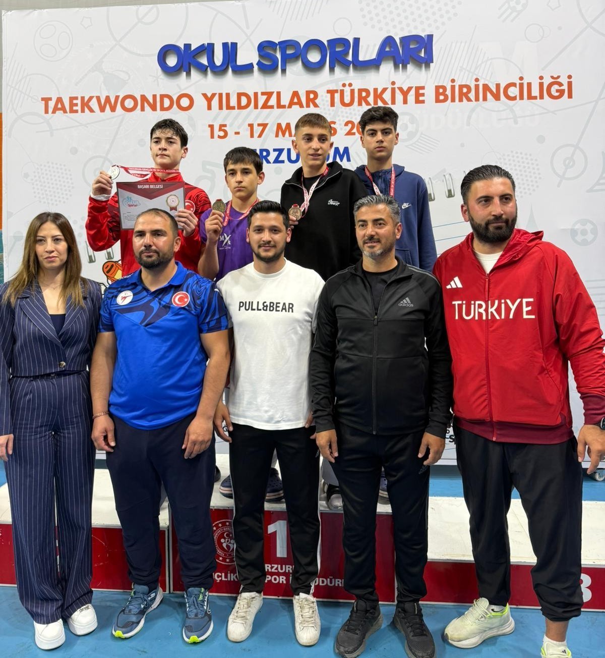 Erzurumlu Öğrenciler Türkiye Şampiyonası’ndan 2 Bronz Madalya İle Döndü