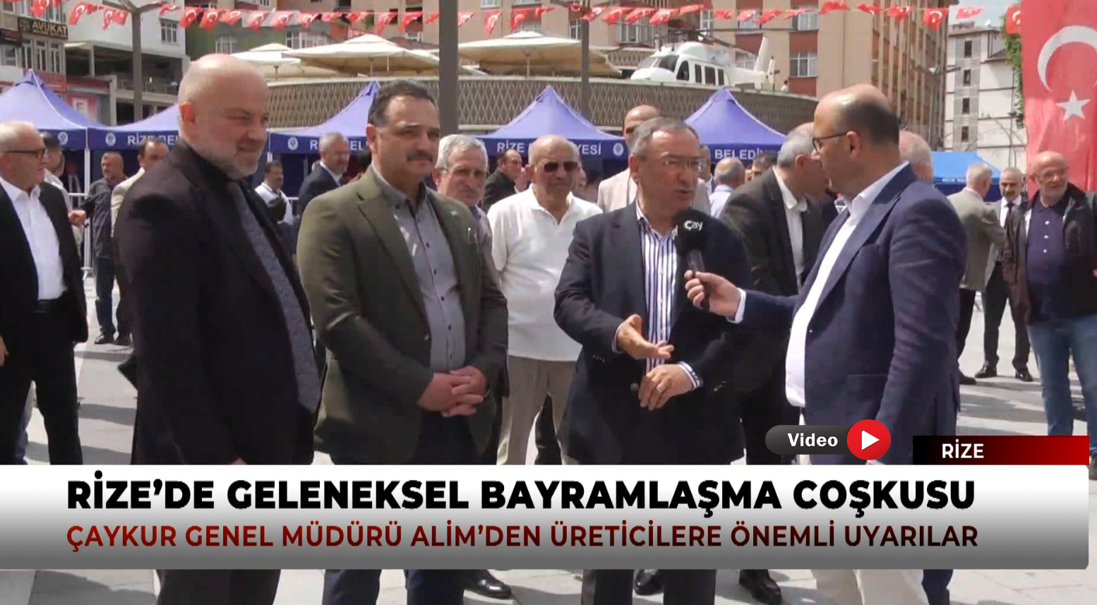 ÇAYKUR Genel Müdürü Alim’den Üreticilere “Acele Etmeyin” Uyarısı