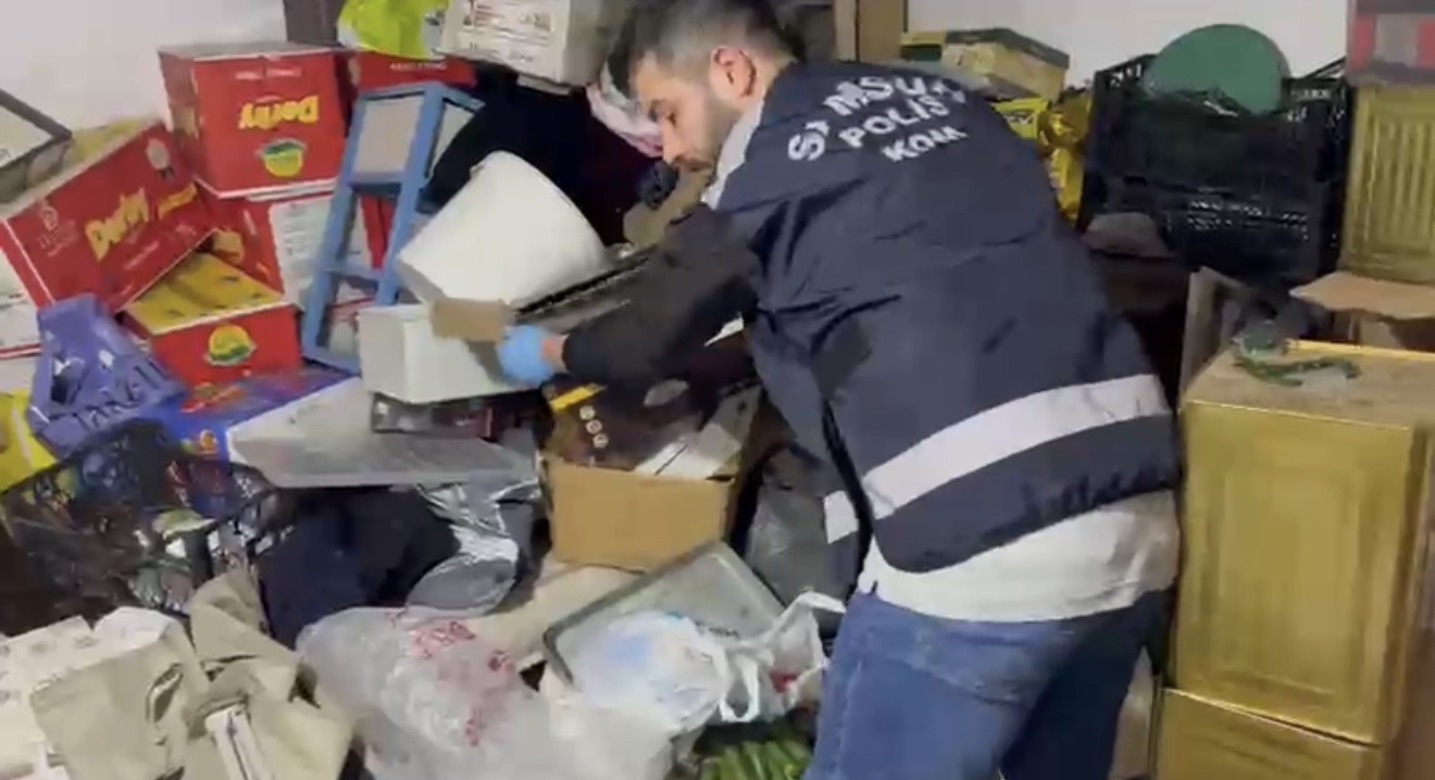 Samsun’da Kaçak Ürün Operasyonu