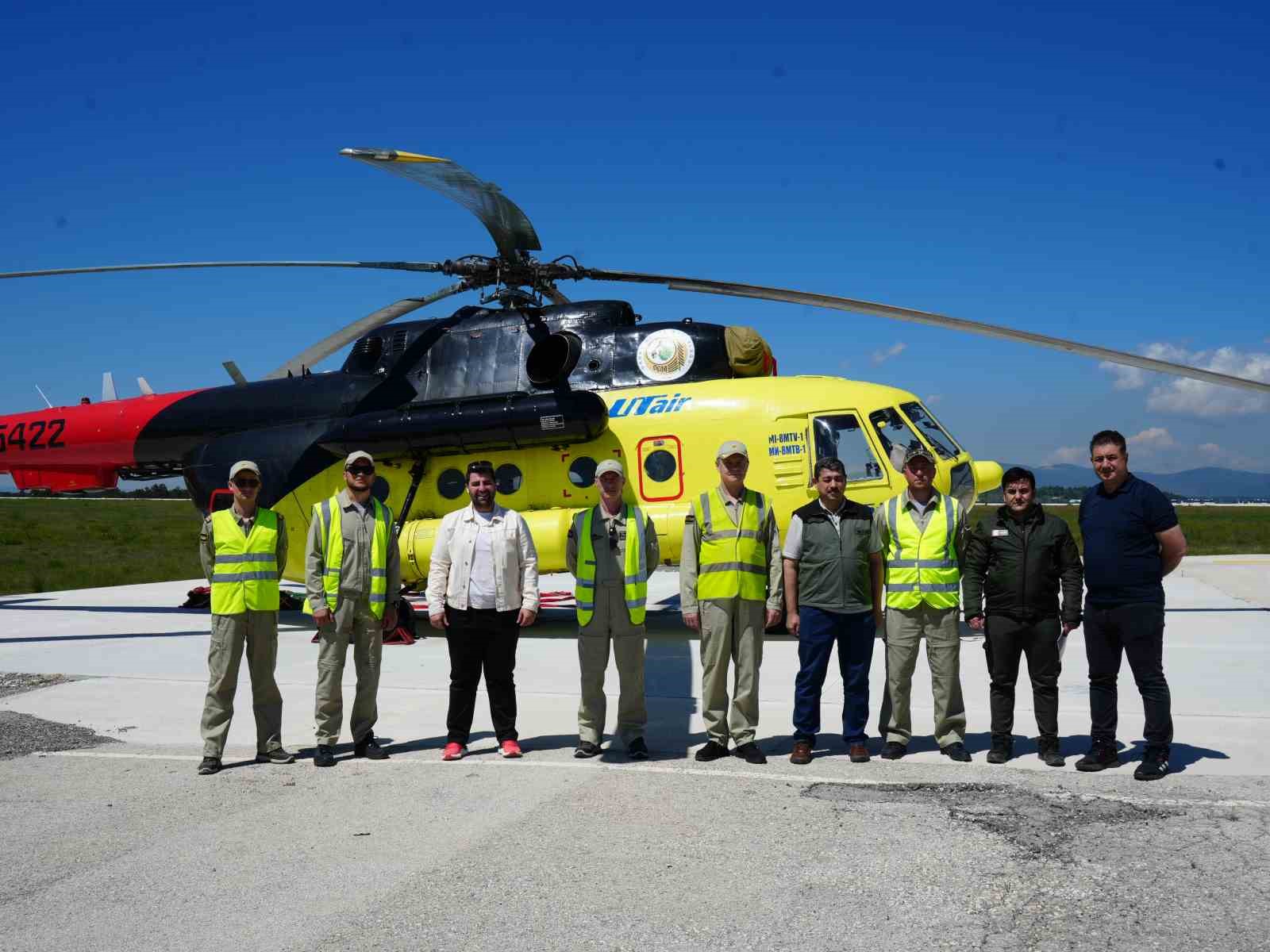 Kastamonu’da Orman Yangını Nöbeti Başladı: Helikopter Ekim Ayına Kadar Görev Yapacak