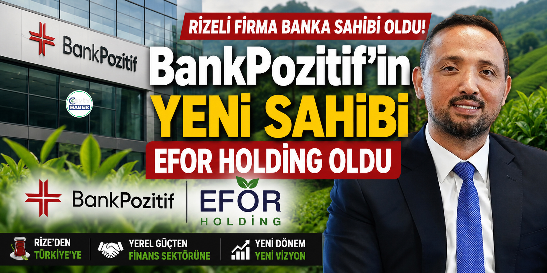 Rizeli Firma Banka Sahibi Oldu