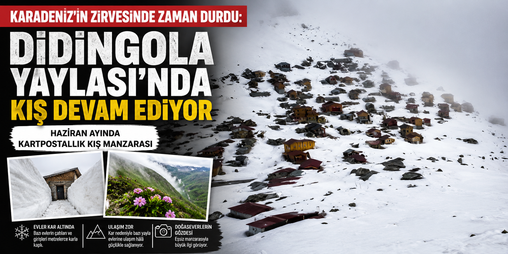 KARADENİZ'İN ZİRVESİNDE ZAMAN DURDU: DİDİNGOLA YAY