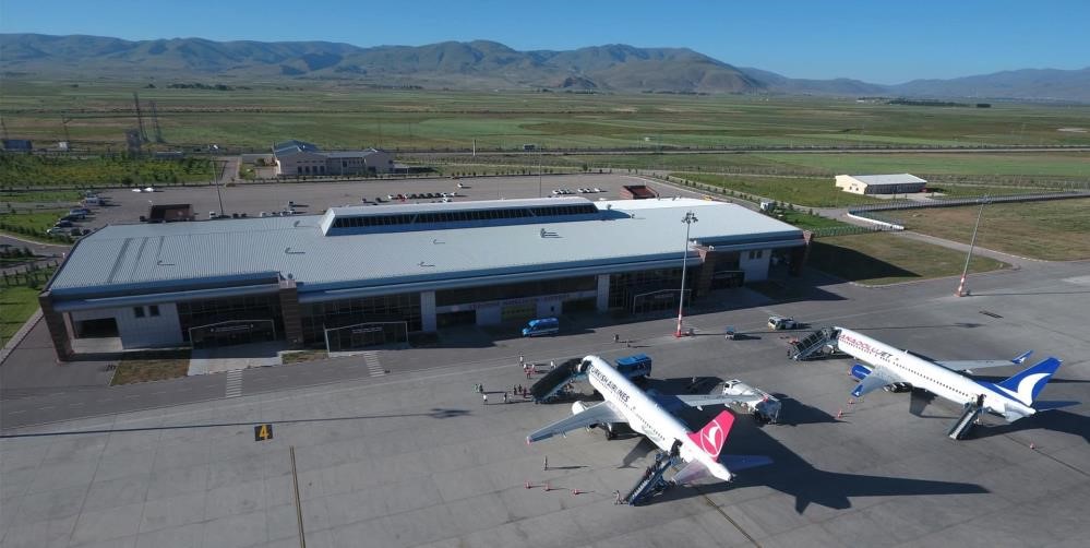 Erzurum Havalimanında 5 Ayda 544 Bin Kişi Uçtu