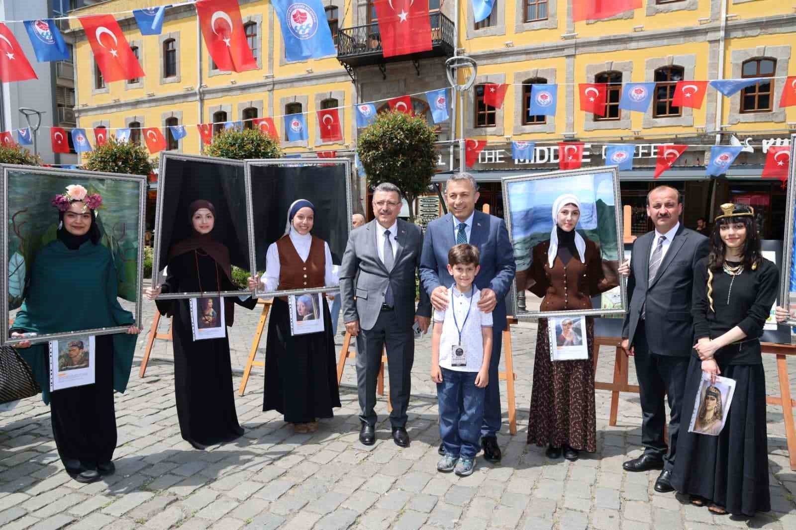 Trabzon’da Kültür Ve Sanat Festivali Renkli Görüntülere Sahne Oldu