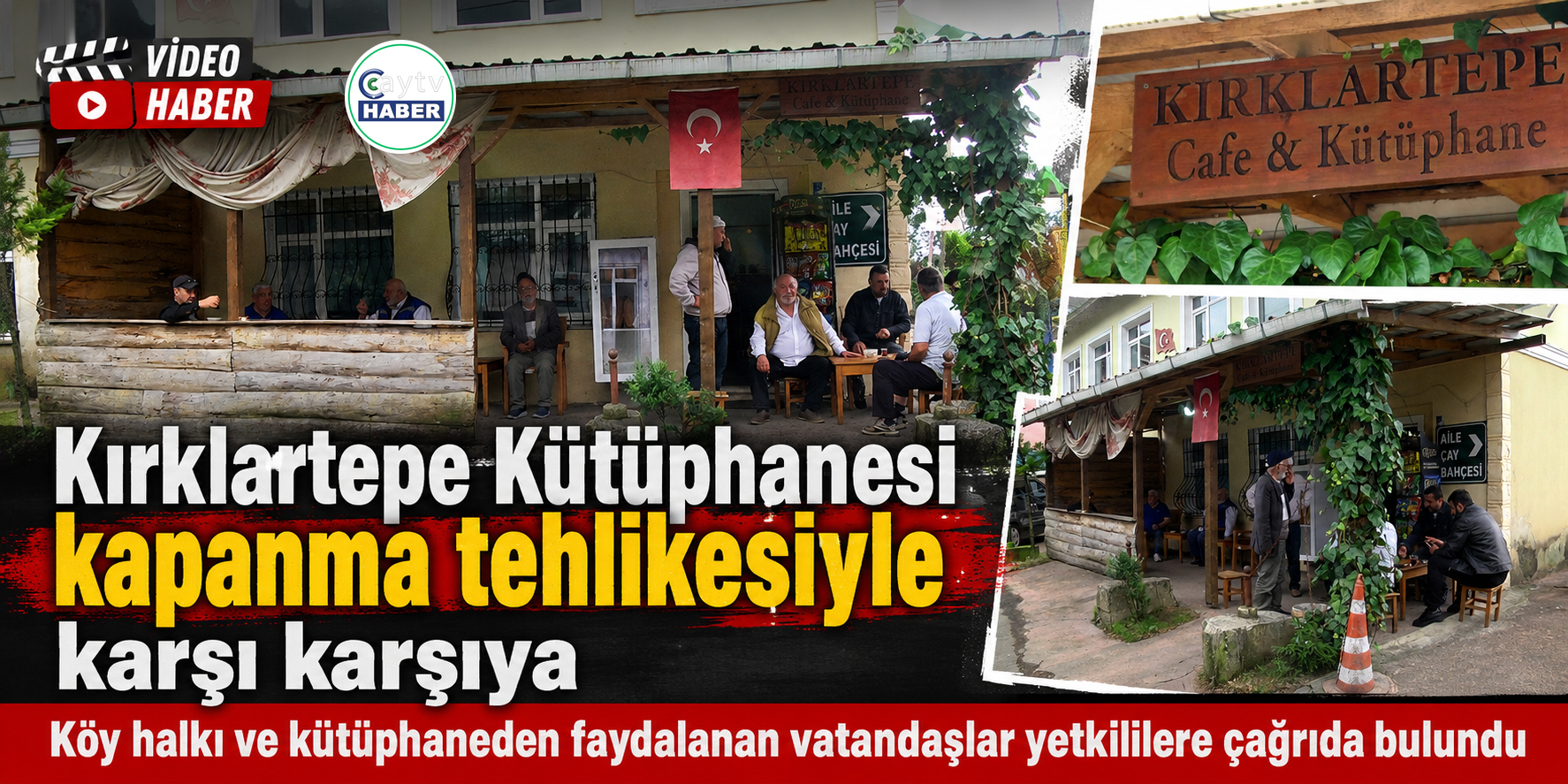 Rize Kırklartepe Kütüphanesi kapanma tehlikesiyle karşı karşıya
